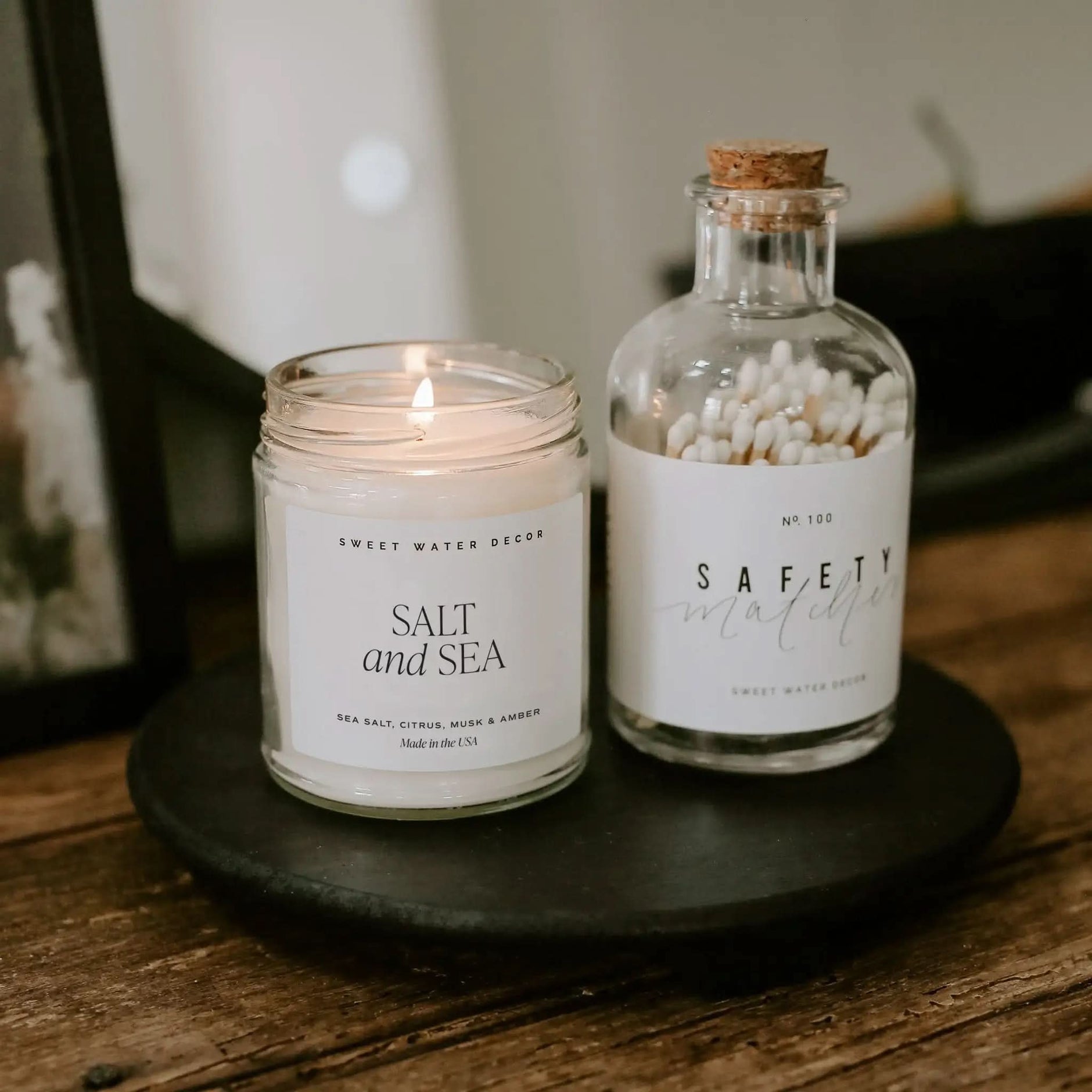 Black Pedestal Stand - SwagglyLife Home & Fashion